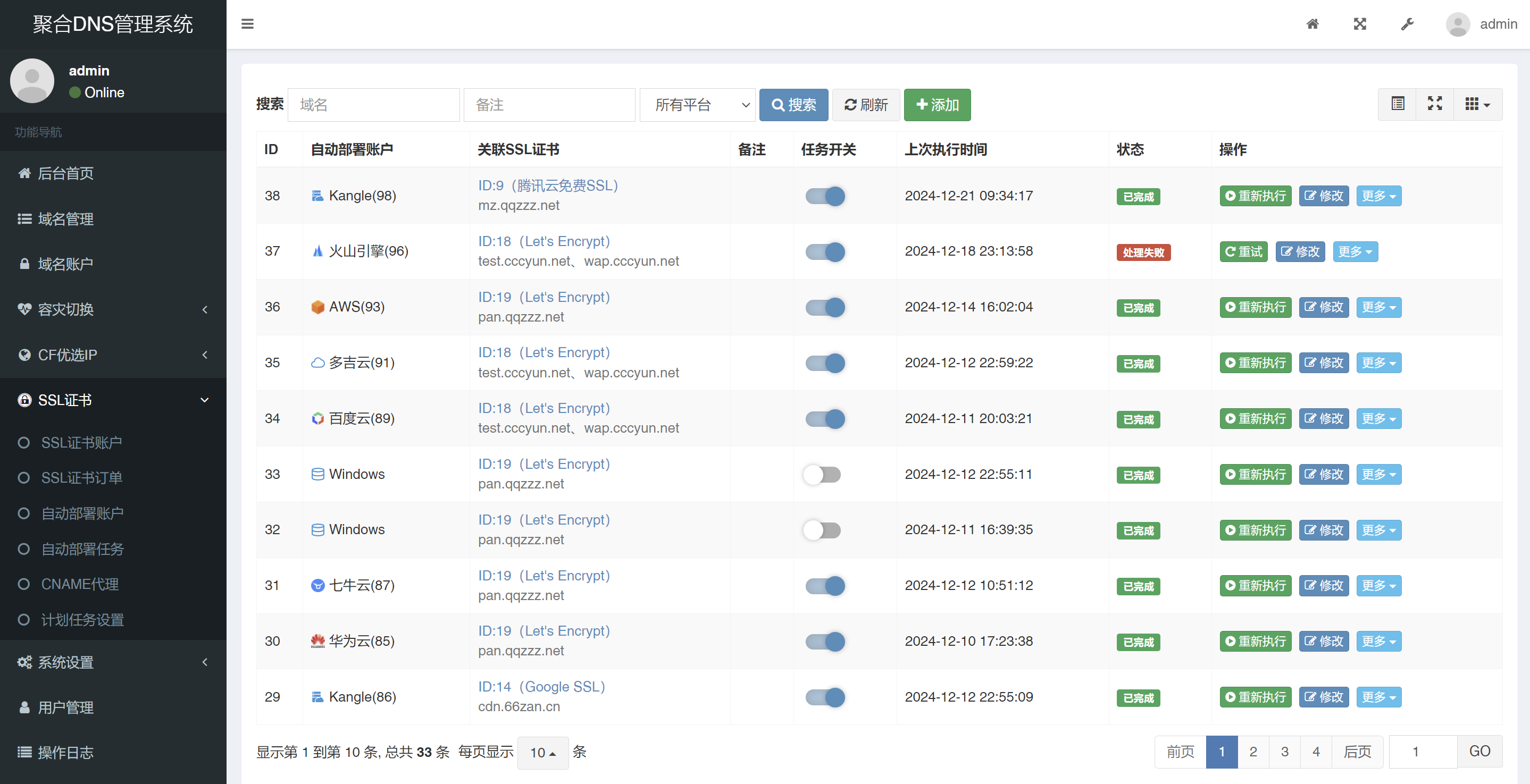 图片[4]-DNS 免费SSL证书自动申请与续期部署源代码-酷域游戏